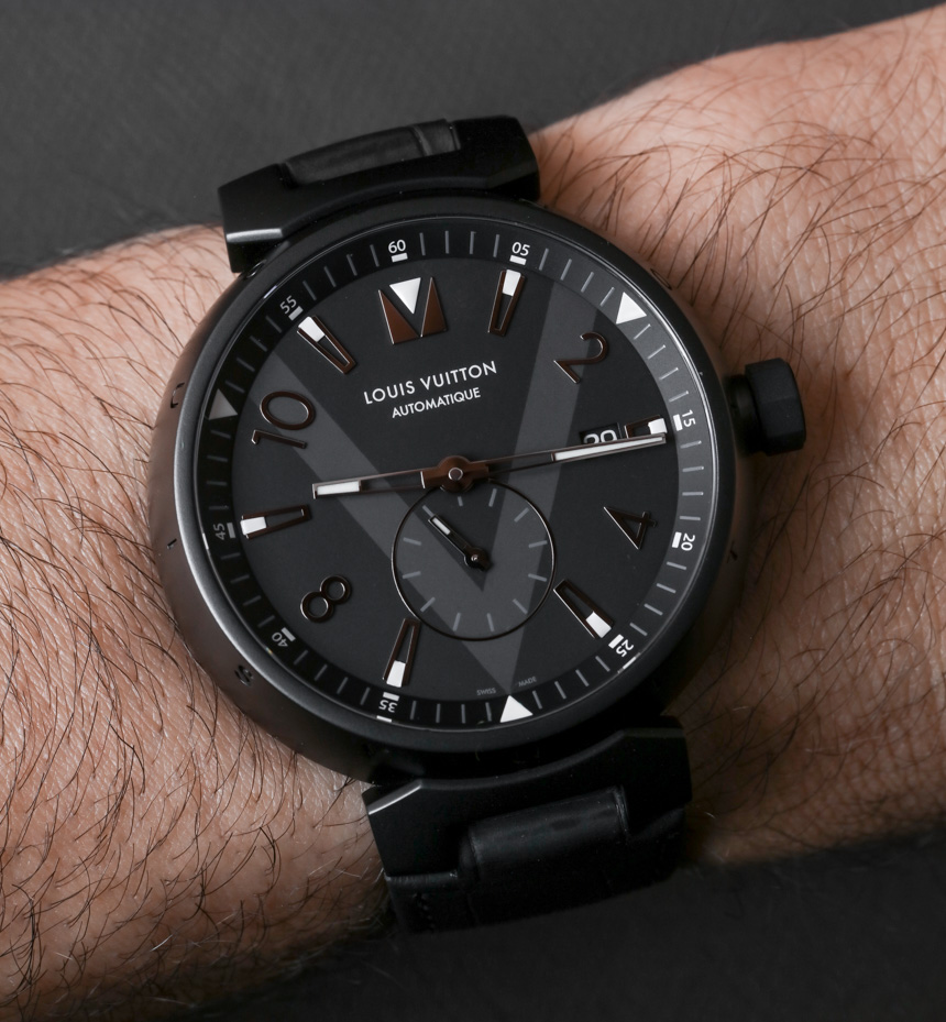 Watches: modern - Louis Vuitton Tambour Watch mens watch