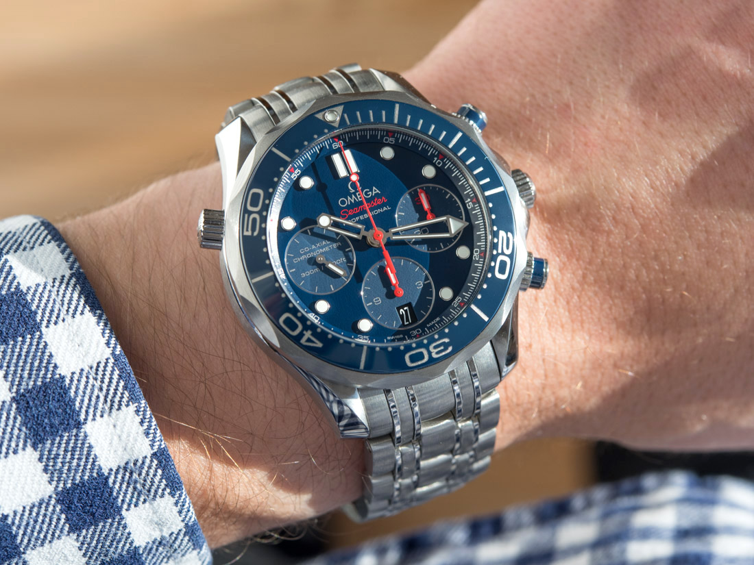 omega seamaster chronograph watch