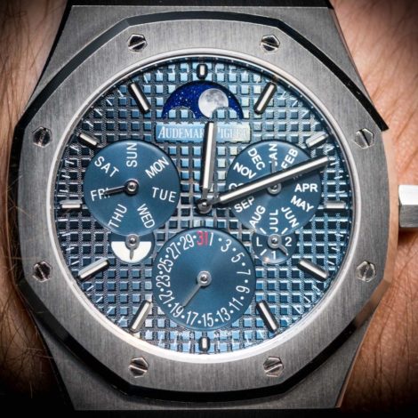 Audemars Piguet Royal Oak RD#2 Perpetual Calendar Ultra-Thin dial