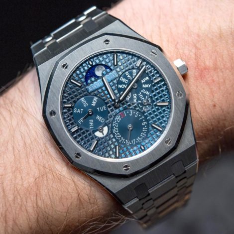 Audemars Piguet Royal Oak RD#2 Perpetual Calendar Ultra-Thin on wrist