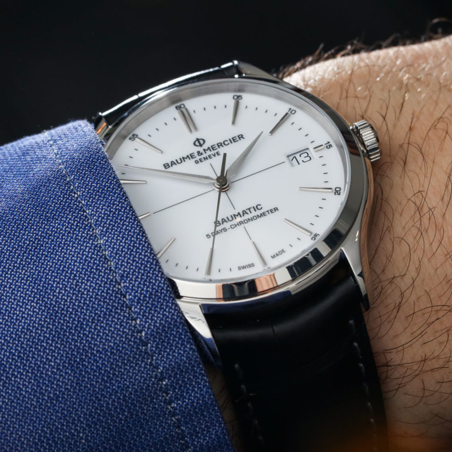 Baume & Mercier Clifton Baumatic 5-Days Chronometer Watch Hands-On ...