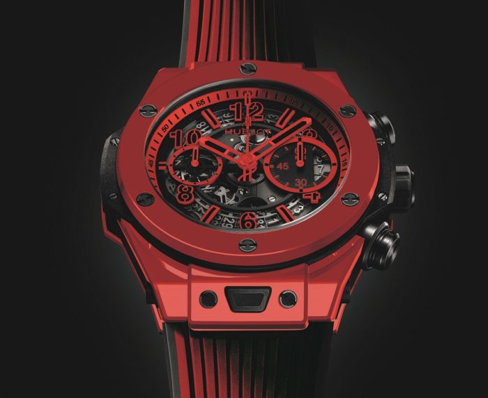 New: Hublot Big Bang Red Magic Limited Edition Watch In Red Ceramic