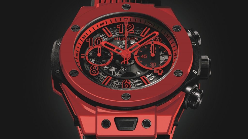 New: Hublot Big Bang Red Magic Limited Edition Watch In Red Ceramic