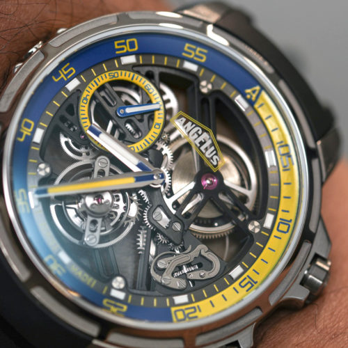 Angelus U50 Diver Tourbillon Hands-On | aBlogtoWatch