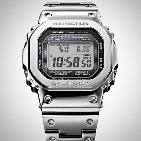 Casio G-Shock GMW-B 5000 D-1 Brings 'Full Metal' To The 5000-Series ...