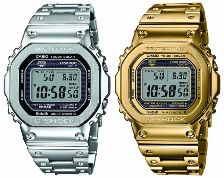 Casio G-Shock GMW-B 5000 D-1 Brings 'Full Metal' To The 5000-Series ...