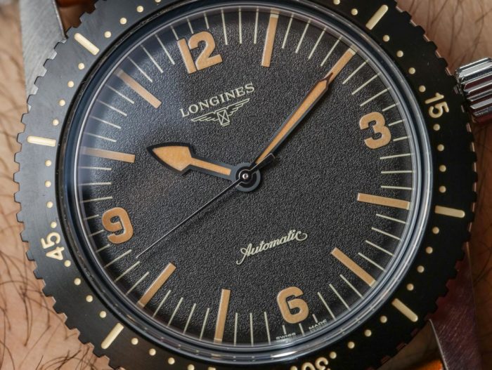 Longines Heritage Skin Diver Watch Hands-On | aBlogtoWatch