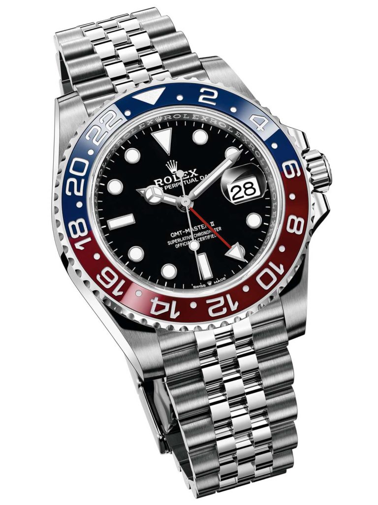 Rolex GMT-Master II Pepsi Ref. 126710 BLRO In Oystersteel & On Jubilee ...