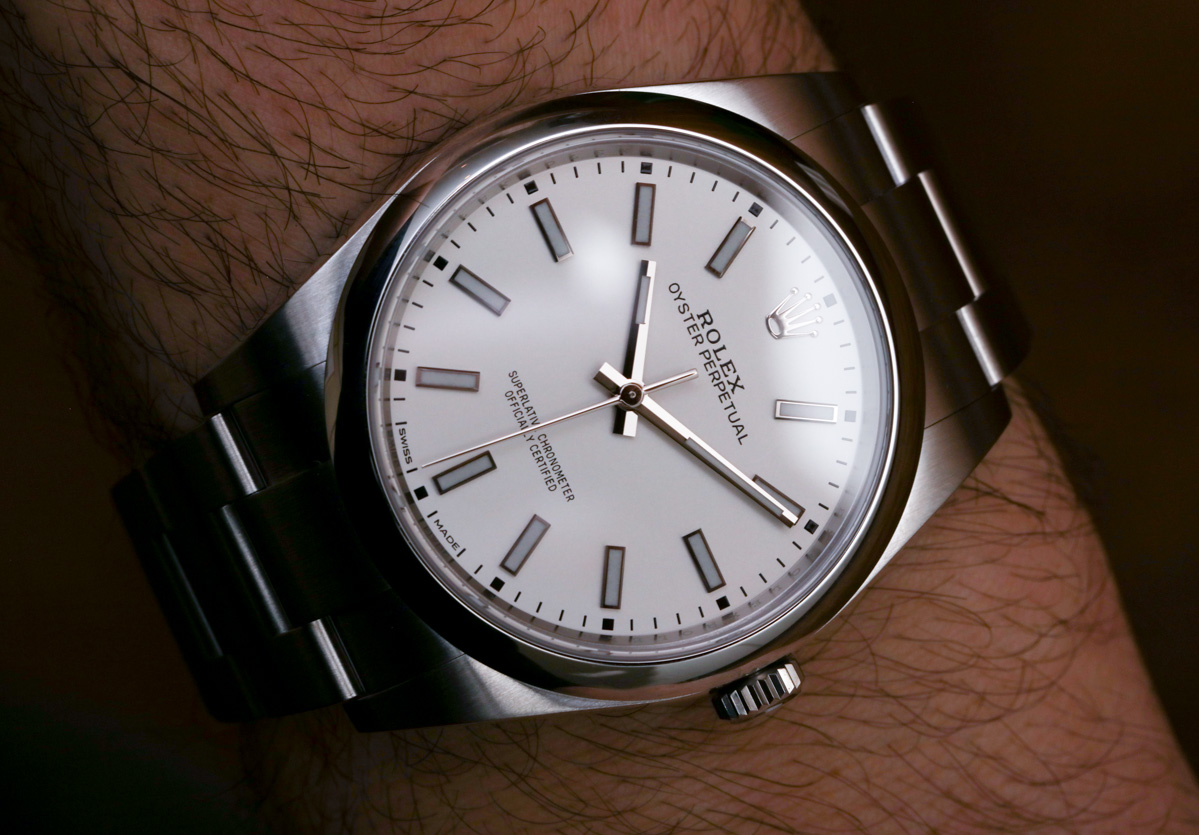 39mm oyster perpetual white