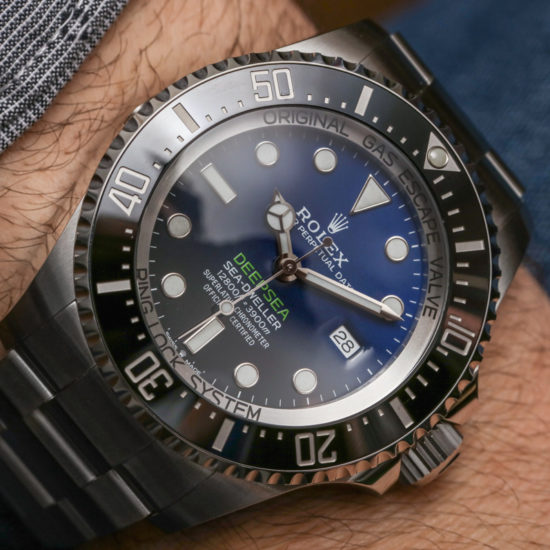 Rolex Deepsea Sea-Dweller 126660 D-Blue Watch Hands-On | aBlogtoWatch