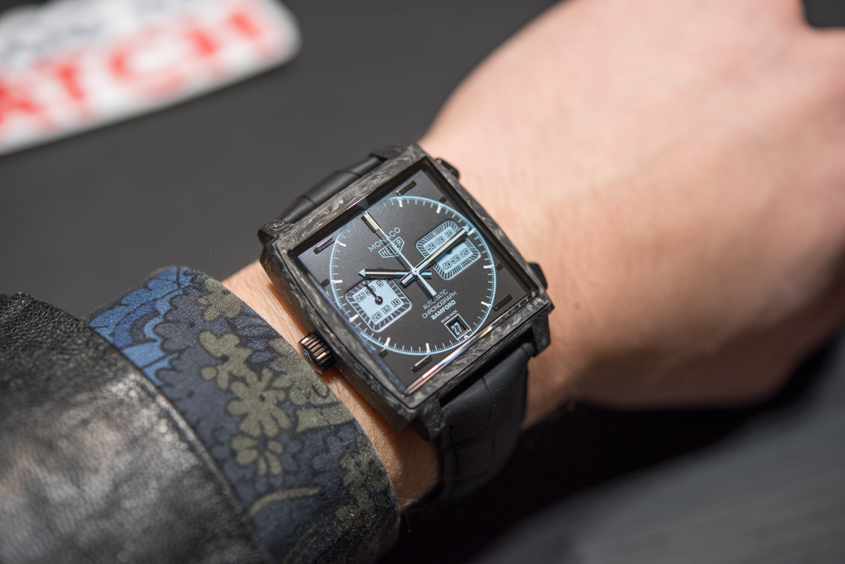TAG Heuer Monaco Chronograph Forged Carbon Bamford Edition: LVMH & Bamford,  A Match Made In Heaven Or . . . ? - Quill & Pad