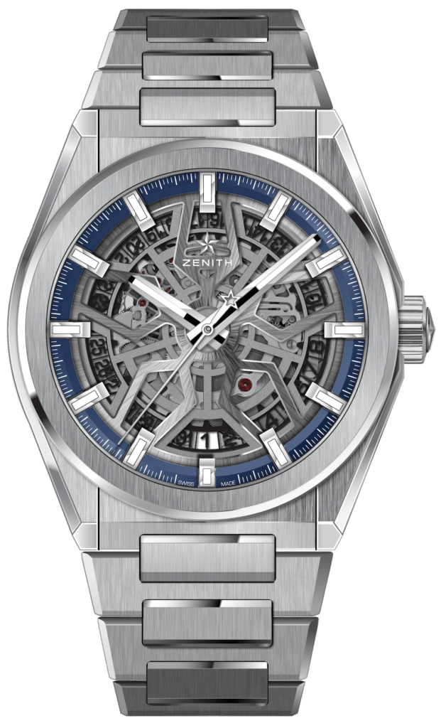 zenith defy classic leather strap