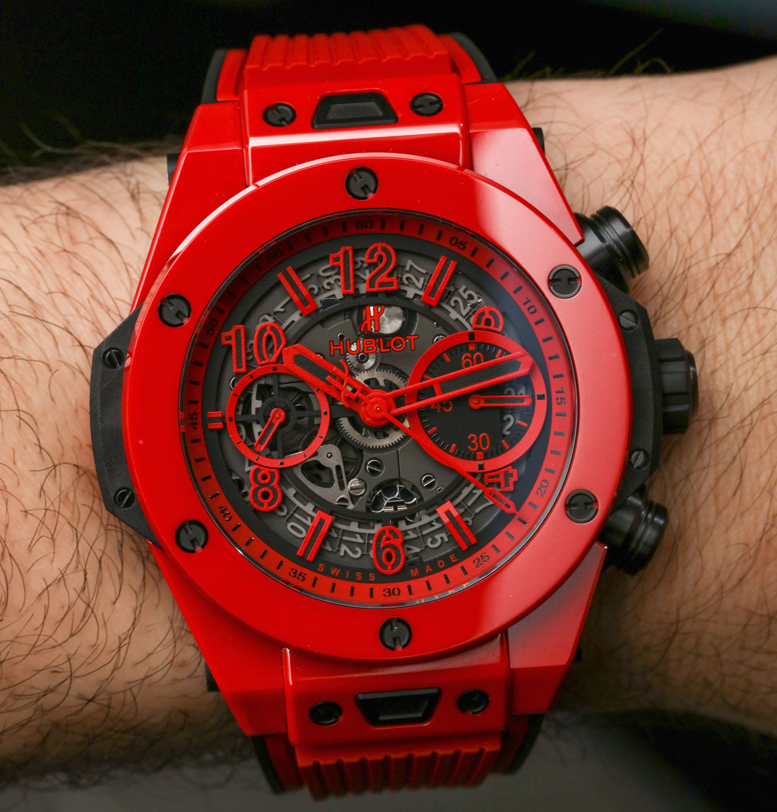 Hublot Big Bang UNICO Red Magic Ceramic Watch Hands-On | aBlogtoWatch