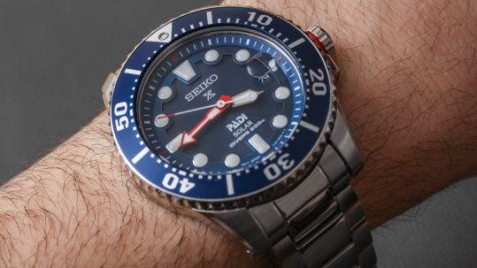 Seiko Prospex Solar Diver SNE435 PADI Watch Review | aBlogtoWatch