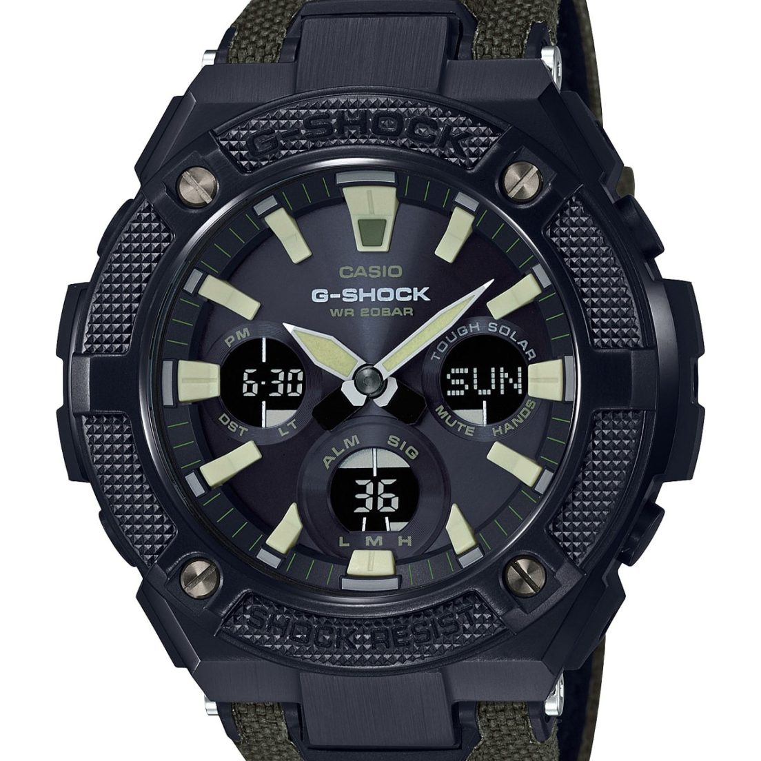 Casio G-Shock GSTS130BC-1A & GSTS130BC-1A3 G-Steel 'Street Utility ...