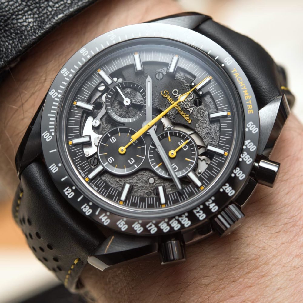 Omega Speedmaster Dark Side Of The Moon Apollo 8 Watch HandsOn