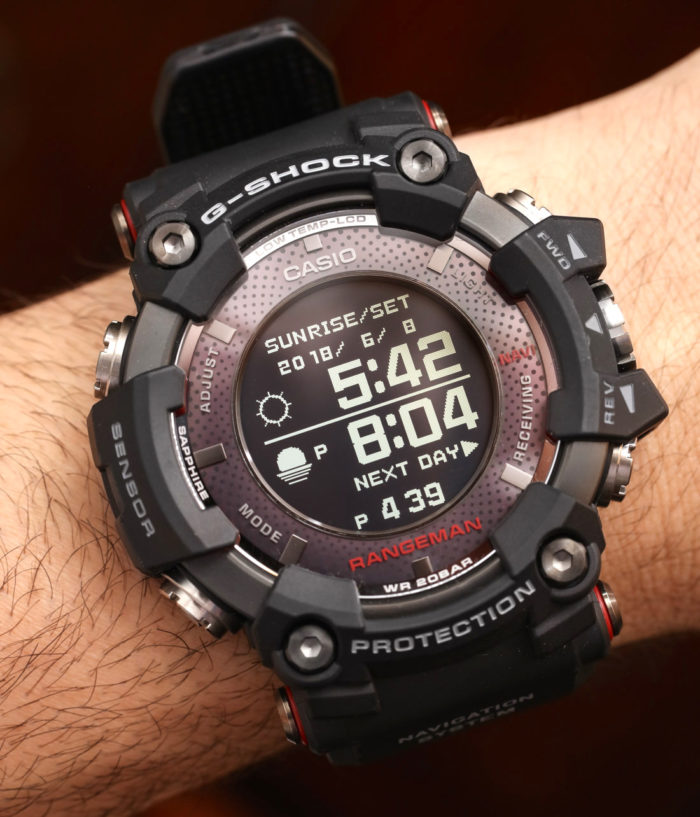 Casio GShock Rangeman GPRB10001 GPS Watch Review aBlogtoWatch