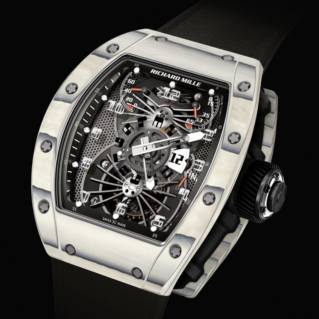 Richard Mille RM 022 Tourbillon Aerodyne Dual Time 'Red-White-Blue ...