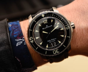 Blancpain Fifty Fathoms Grande Date 5050 Watch Hands-On | aBlogtoWatch