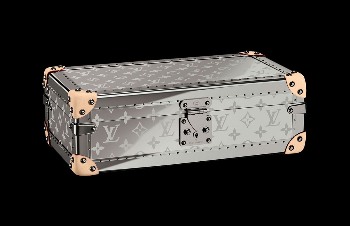 the louis vuitton monogram sneaker trunk is perfect for the ultra