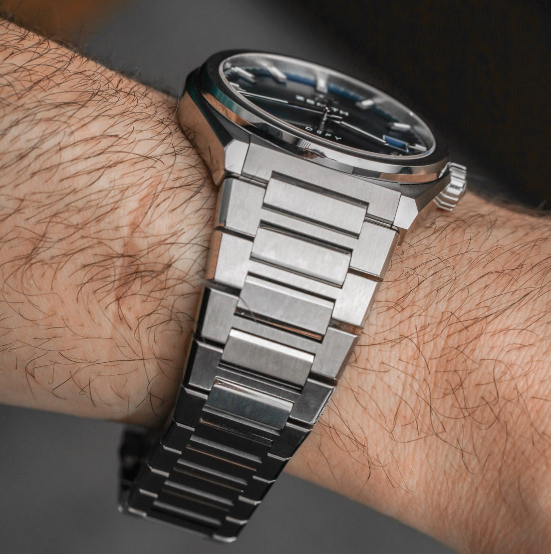 Zenith Defy Classic Automatic Skeletal Dial Titanium Men's Watch