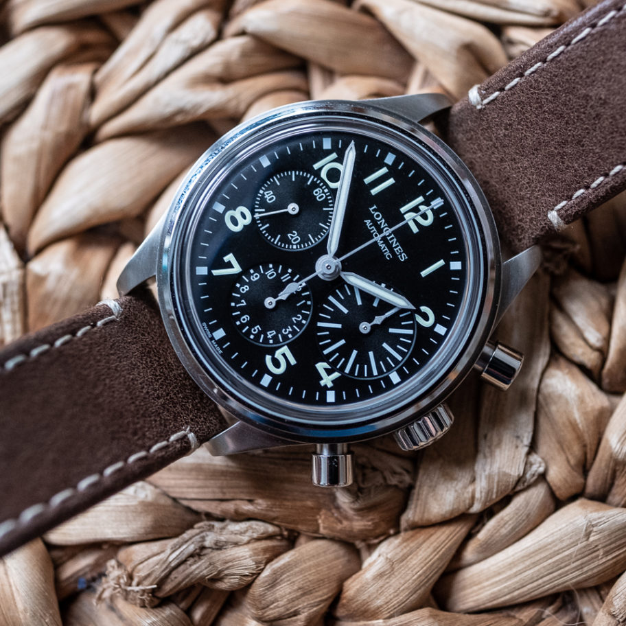 Longines Avigation BigEye Chronograph Review | aBlogtoWatch