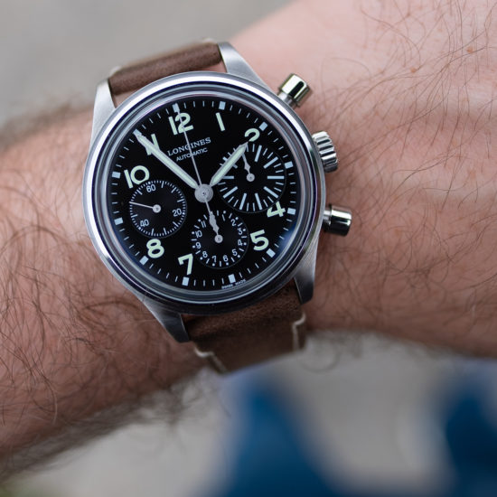 Longines Avigation BigEye Chronograph Review | aBlogtoWatch