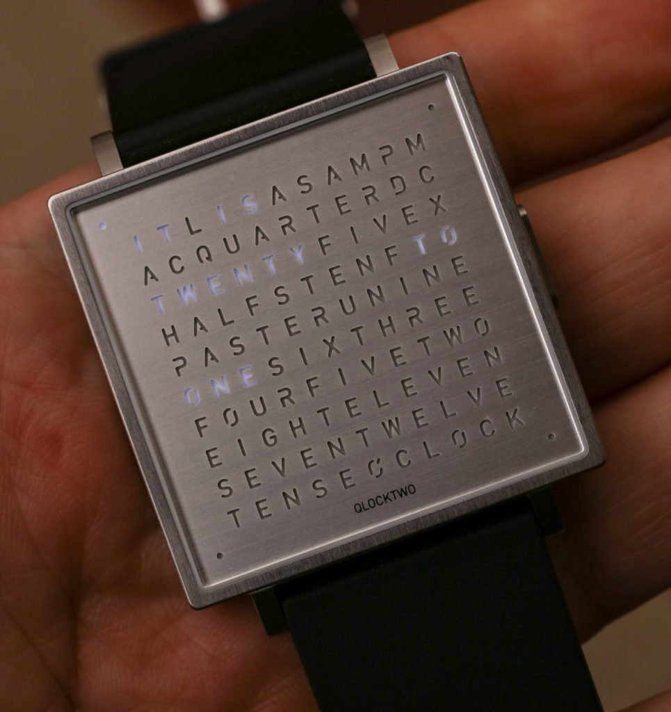 QlockTwo W39 Watch Review | aBlogtoWatch