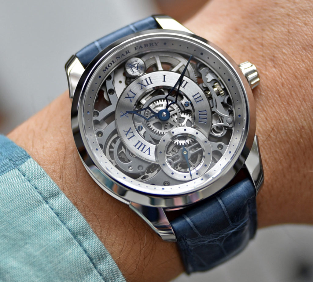 Molnar Fabry Tech Art Skeleton Watch | aBlogtoWatch