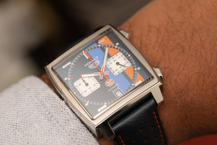 TAG Heuer Monaco Gulf Special Edition Watch Review | aBlogtoWatch