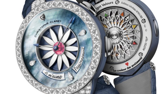 Christophe Claret Margot Velours Watch For 2018 | aBlogtoWatch