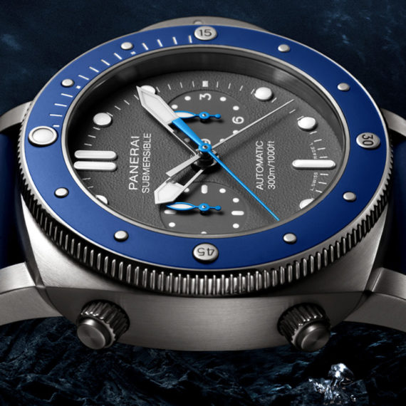 Panerai Luminor Submersible Chrono Guillaume Néry Edition PAM 982 Watch ...