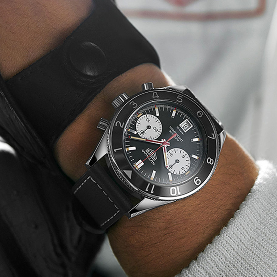 TAG Heuer Heritage Calibre Heuer 02 1972 Autavia Viceroy Re-Edition ...