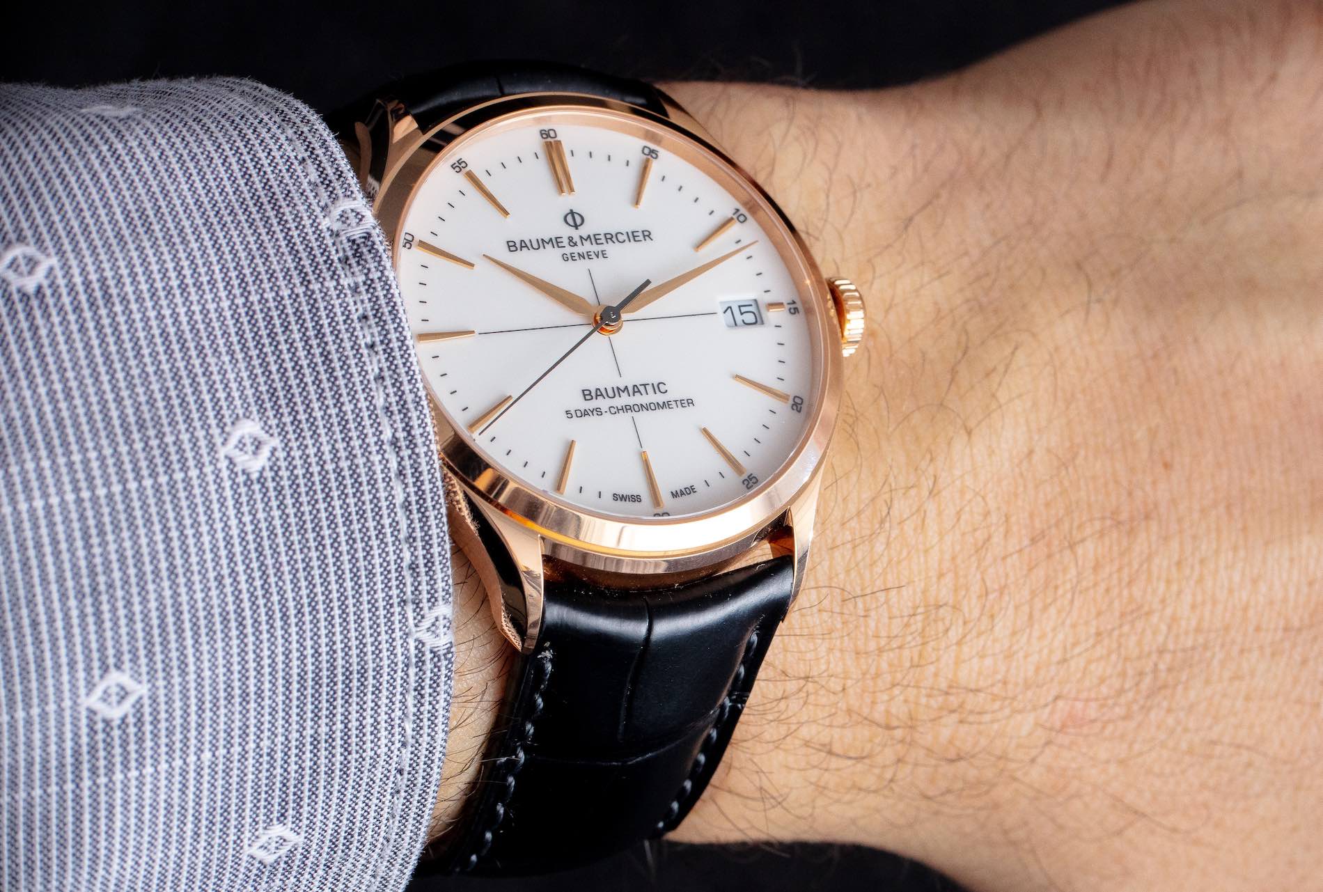 A Week On The Wrist: The Baume & Mercier Clifton Baumatic COSC - YouTube
