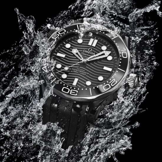 Omega Seamaster Diver 300M Watch In Black Ceramic And Titanium ...