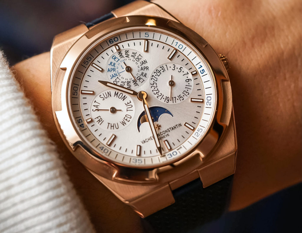 Vacheron Constantin Overseas Perpetual Calendar Ultra-Thin watch silver dial