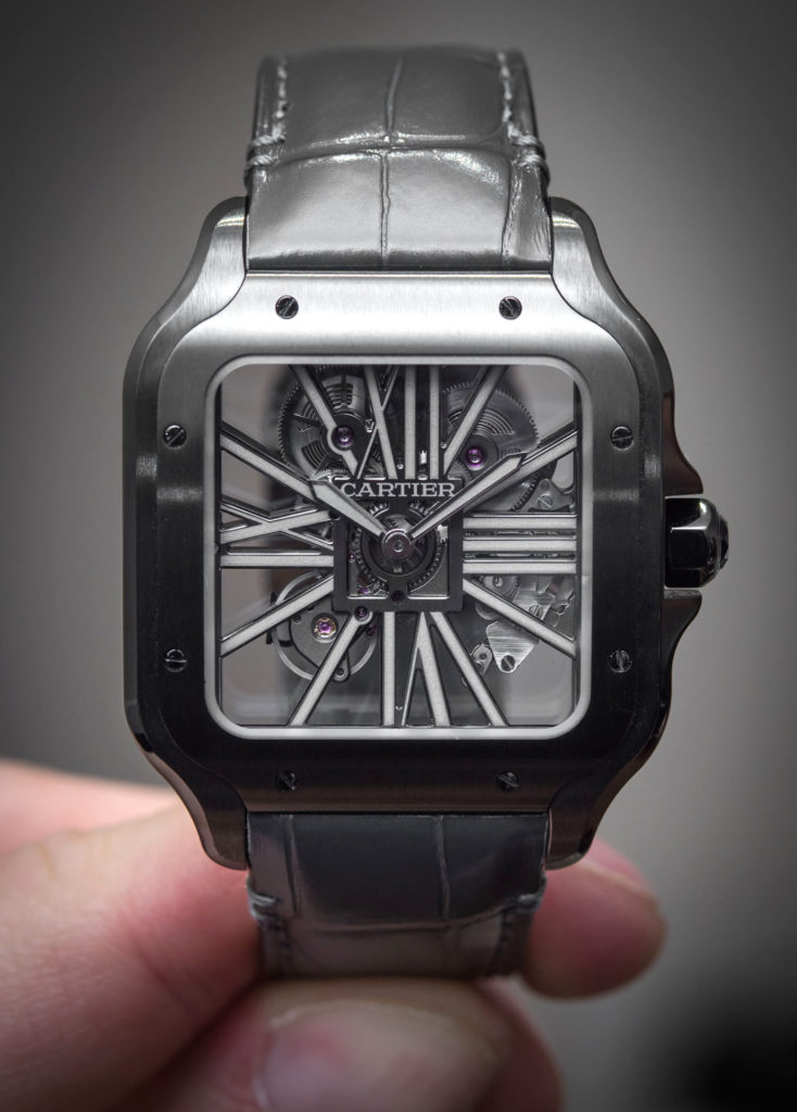 Cartier Santos Skeleton The more I look at it the more I love it