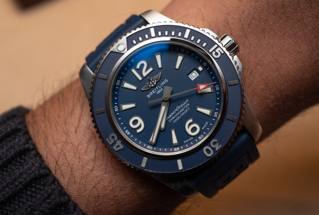 Breitling Superocean Automatic Watches For 2019 Hands-On | aBlogtoWatch