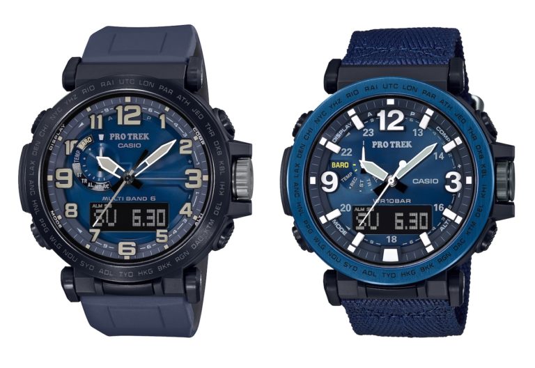 Casio PRO TREK Midnight Navy Watch | aBlogtoWatch