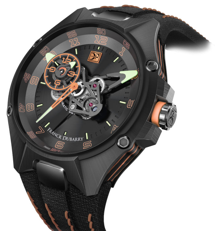 Franck Dubarry Crazy Wheel 2 Gravitational GMT Watch | aBlogtoWatch