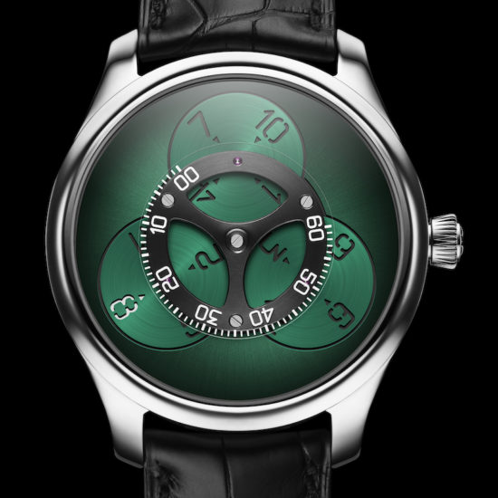 H. Moser & Cie. Endeavour Flying Hours Limited Edition SuperLumiNova ...