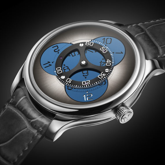 H. Moser & Cie. Endeavour Flying Hours Limited Edition SuperLumiNova ...