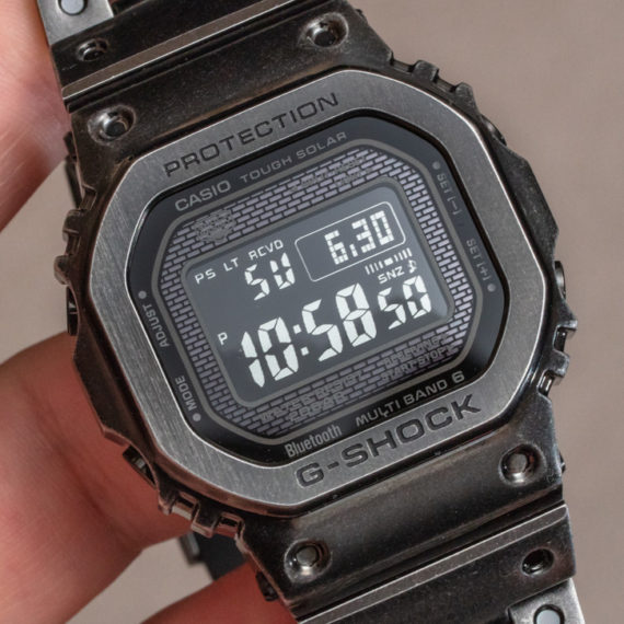 Casio G-Shock GMW-B5000V Aged IP Full-Metal Watch Hands-On | aBlogtoWatch