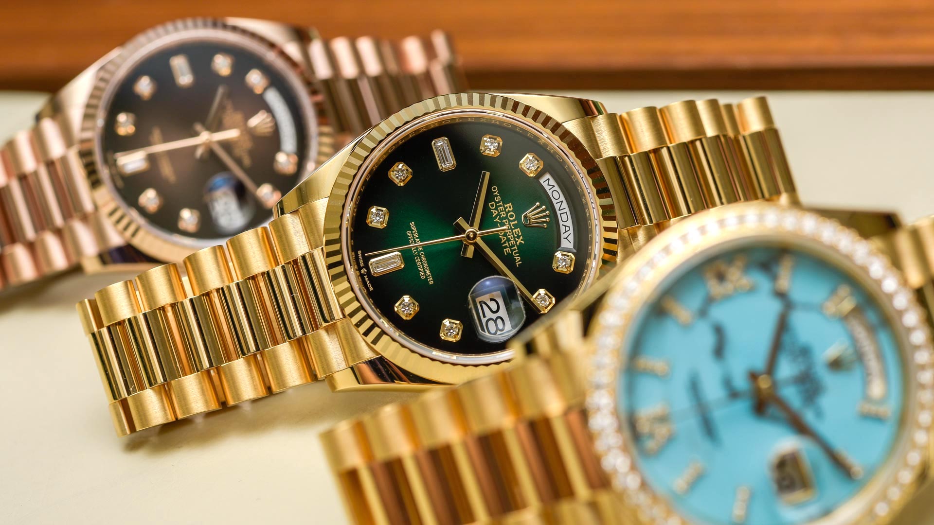 watches that look like rolex day date