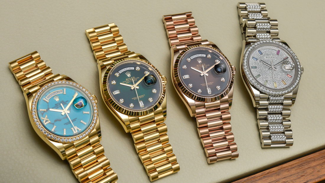 watches that look like rolex day date