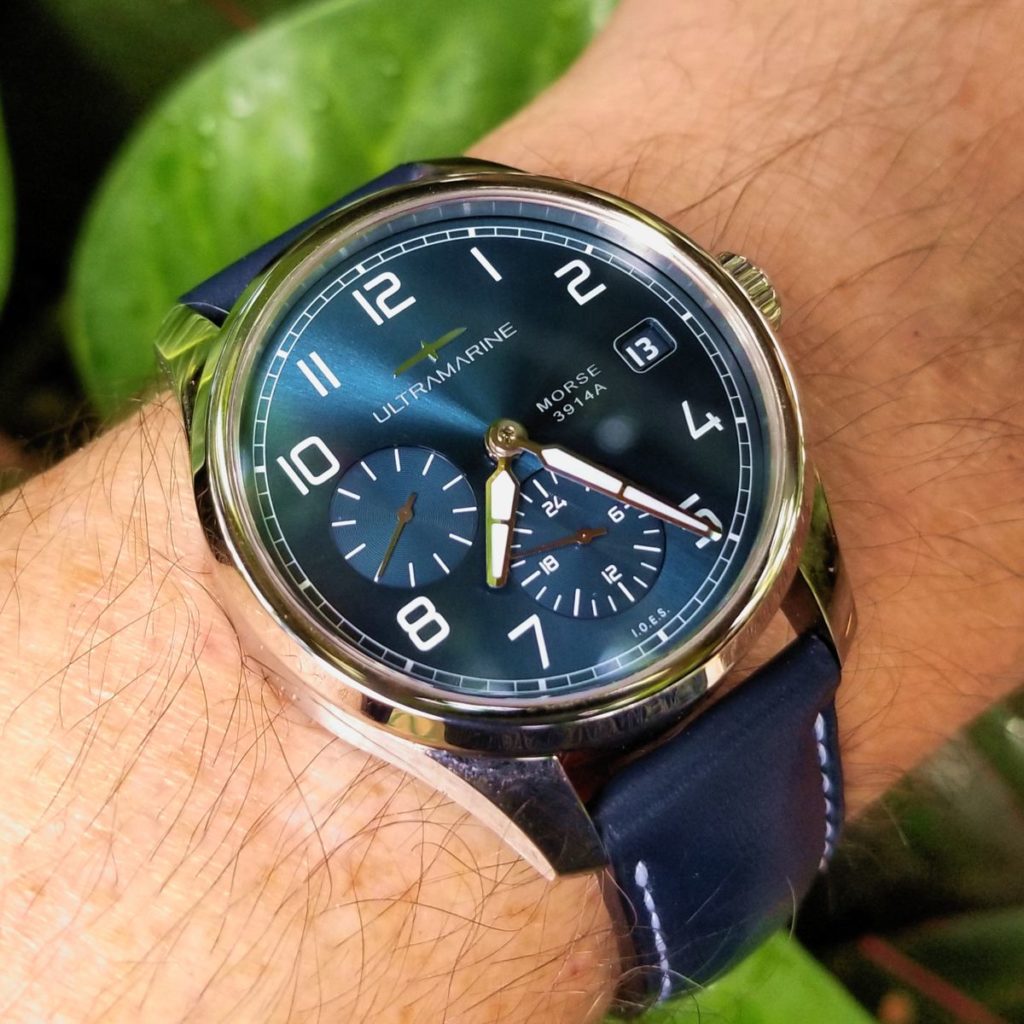 Ultramarine Morse GMT Watch Hands-On | aBlogtoWatch