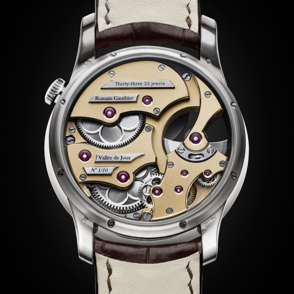 Romain Gauthier Insight Micro-Rotor White Gold Limited Edition Watch ...