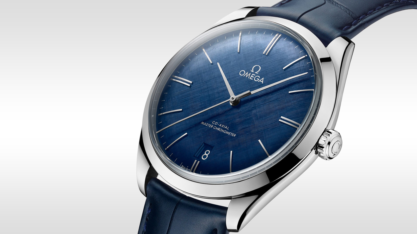 omega steel watch