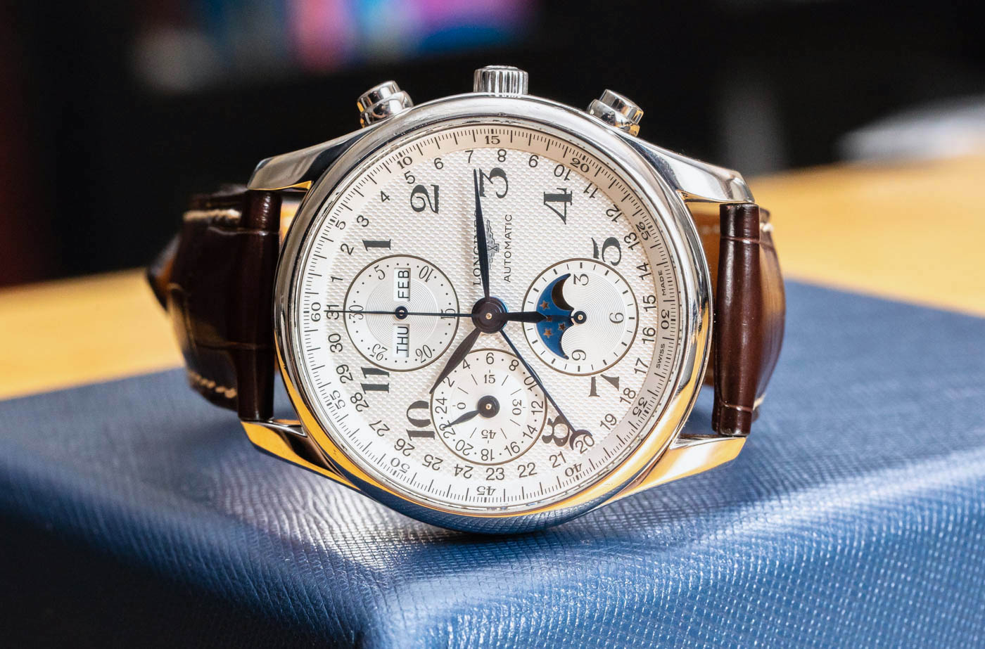 Longines Master Collection Moon Phase Chronograph L2.673.4.78.3 Watch