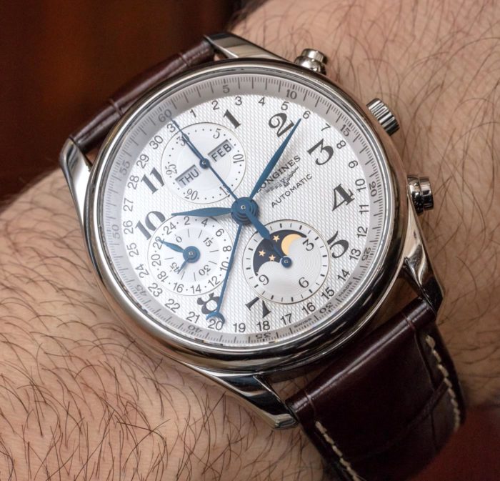 Longines Master Collection Moon Phase Chronograph L2.673.4.78.3 Watch ...